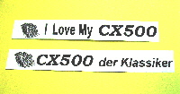 Zum vergrößern klicken    CX500 Fanaufkleber