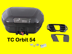 zum Vergrößern klicken      Hepco-Topcase Orbit  54  CX500C und CX500 Tourer